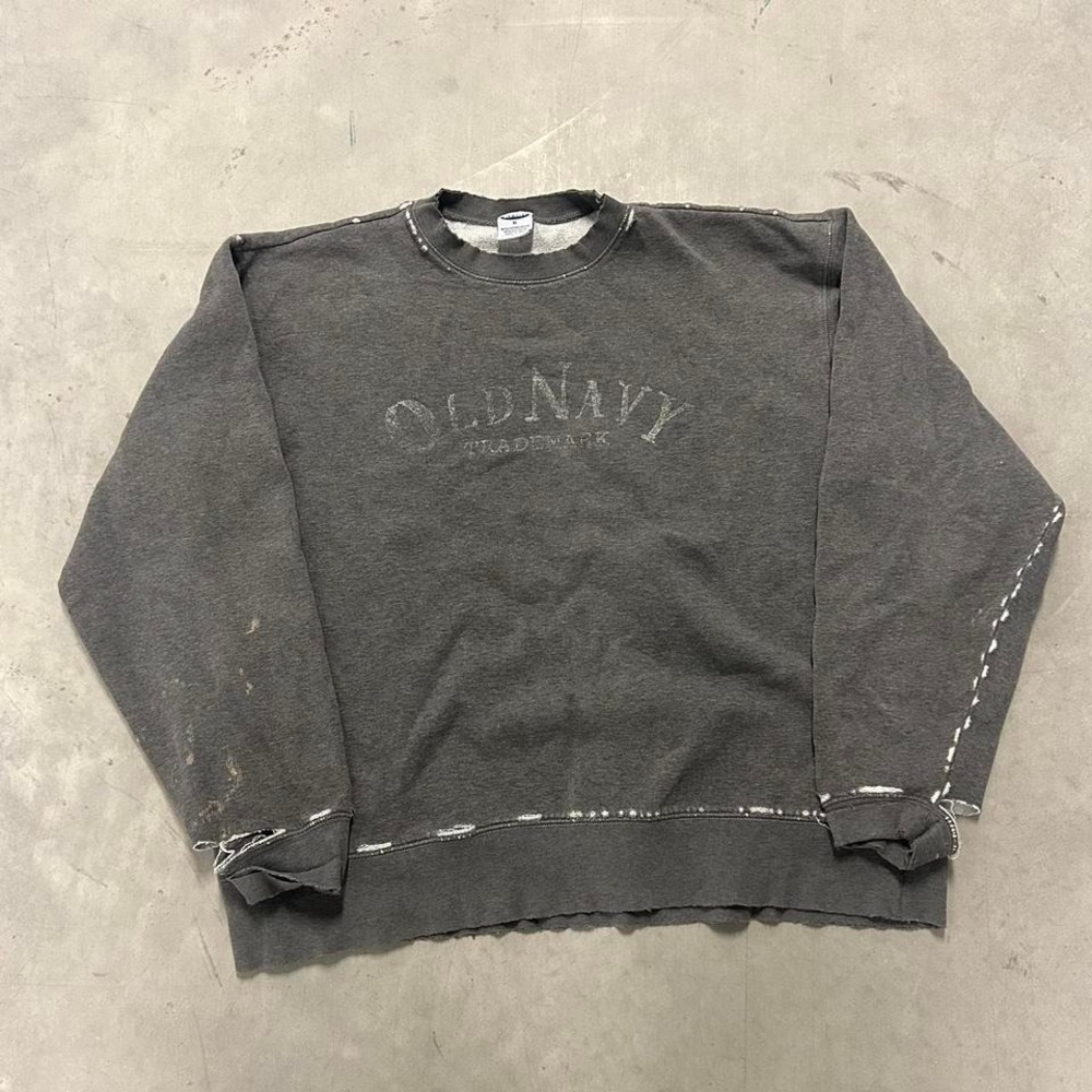 Vintage‎ Old Navy Distressed Crewneck